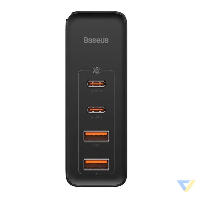 Travel Charger Baseus GaN2 Pro Quick 2x USB + 2x USB C 100W EU (Black) mains chargers