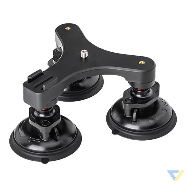 Triple Suction Cup Car Mount Sunnylife for cameras phones etc. (ZJ771) Straps mounts and holders