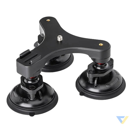 Triple Suction Cup Car Mount Sunnylife for cameras phones etc. (ZJ771) Straps mounts and holders
