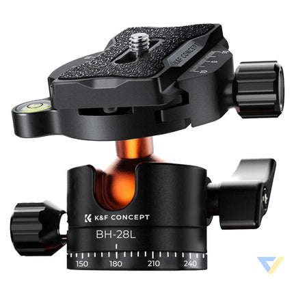 Tripod K&F Concept K254A3 + BH 28L Tripods