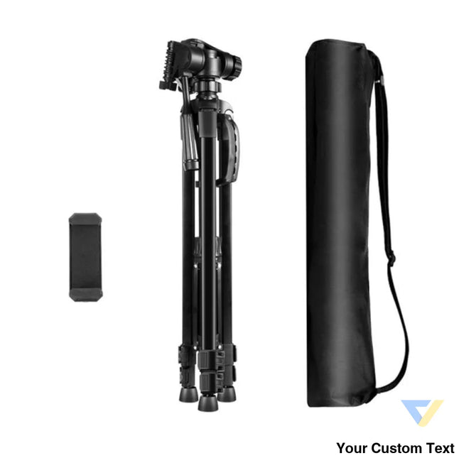 Tripod with 3D 360° head + phone holder Puluz PU3096B Booms and selfie sticks