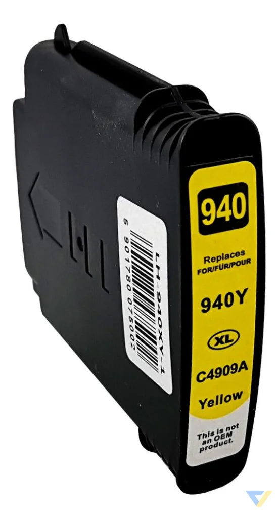 Tusz do HP C4909AE | żółty | pojemność 28 ml