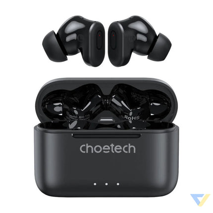 TWS Choetech BH T15 ANC + ENC Wireless Headphones (black) TWS