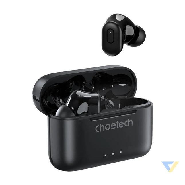TWS Choetech BH T15 ANC + ENC Wireless Headphones (black) TWS