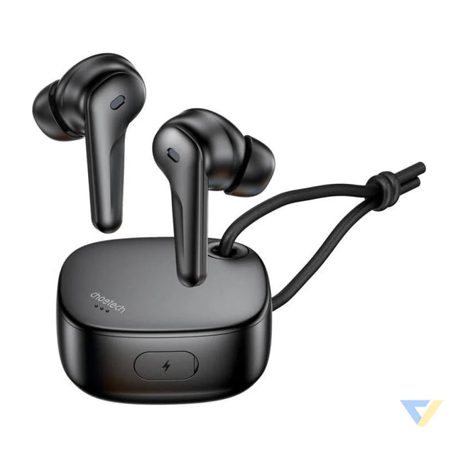 TWS Choetech BH T17 ANC + ENC Wireless Headphones (black) TWS