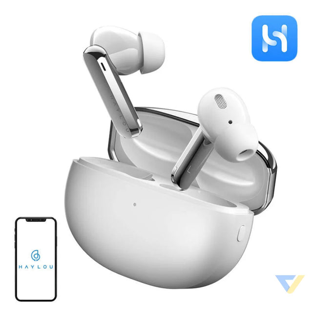 TWS Haylou W1 ANC Headphones (white) TWS