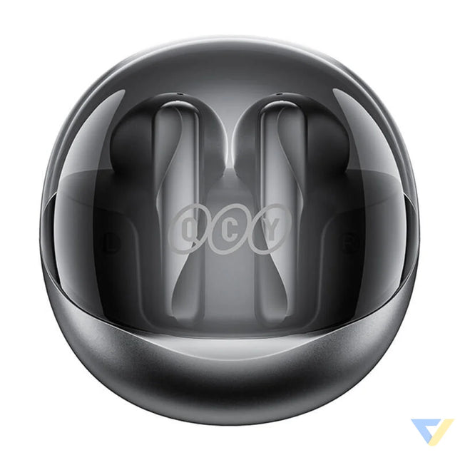 TWS QCY AilyBuds Clear T32 Headphones (black) TWS