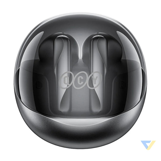 TWS QCY AilyBuds Clear T32 Headphones (black) TWS