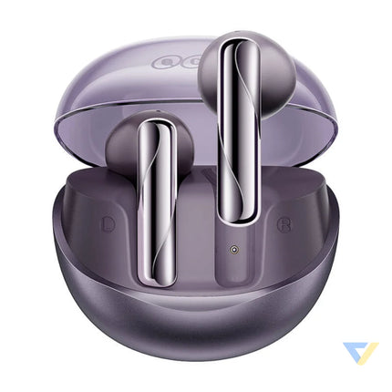TWS QCY AilyBuds Clear T32 Headphones (purple) TWS