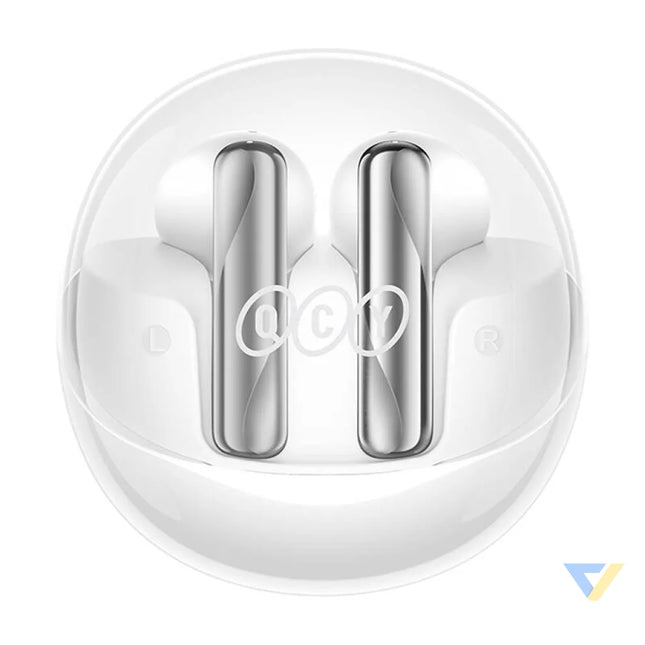 TWS QCY AilyBuds Clear T32 Headphones (white) TWS