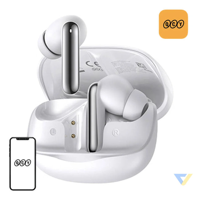 TWS QCY MeloBuds HT12 Headphones (white) TWS