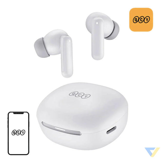 TWS QCY MeloBuds HT16 Headphones (white) TWS