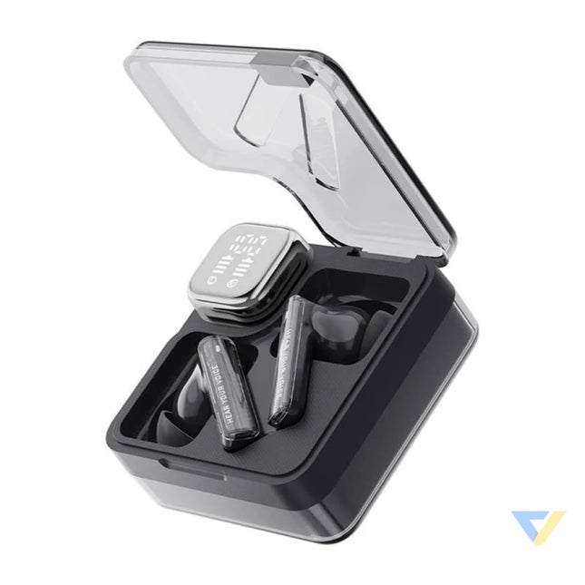 TWS QCY MeloBuds Neo T31 Headphones (black) TWS