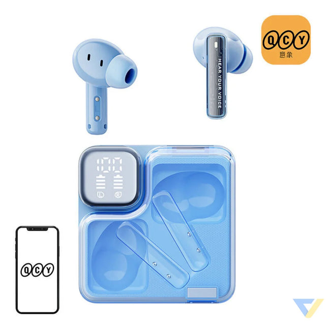 TWS QCY MeloBuds Neo T31 Headphones (blue) TWS