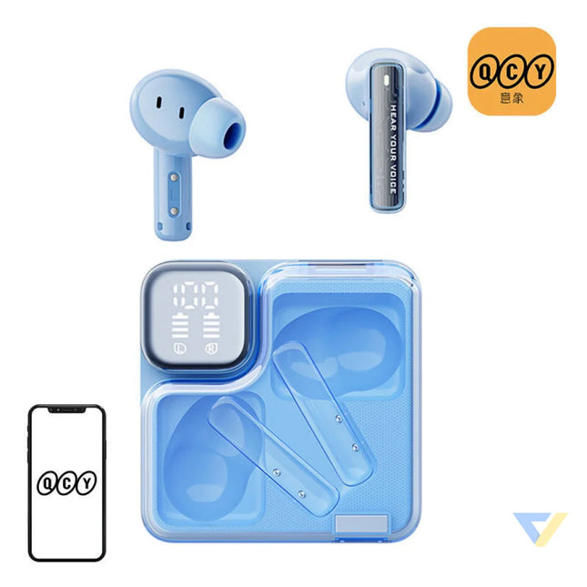TWS QCY MeloBuds Neo T31 Headphones (blue) TWS
