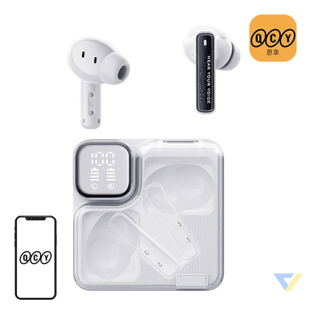 TWS QCY MeloBuds Neo T31 headphones (white) TWS
