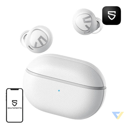 TWS Soundpeats Free2 Classic Headphones (white) TWS