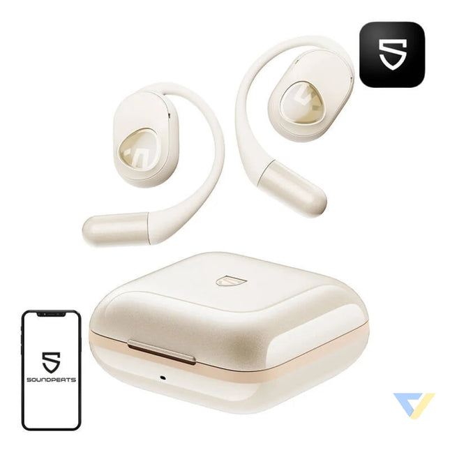TWS Soundpeats GoFree2 + headphones (white) TWS