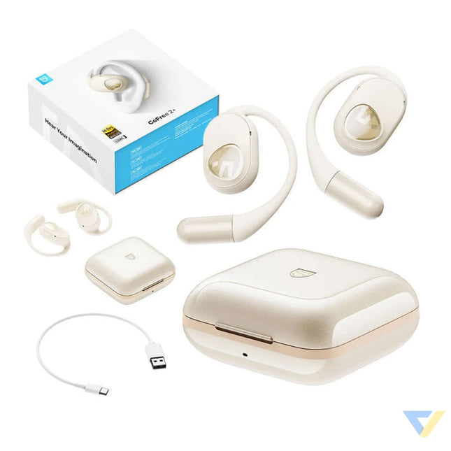TWS Soundpeats GoFree2 + headphones (white) TWS