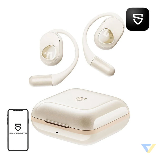 TWS Soundpeats GoFree2 + headphones (white) TWS