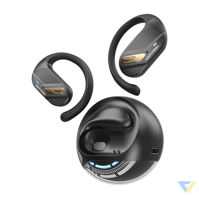 TWS Vention OpenBeat O12 NBUB0 headphones (black) TWS