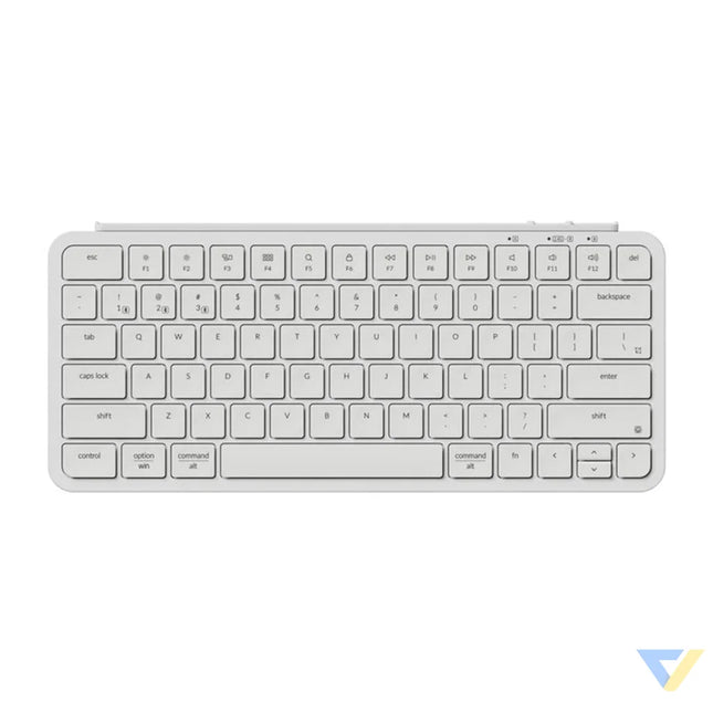 Ultra Slim Keychron B1 Pro 2.4G Wireless Keyboard (White) [B1P K8]. Wireless