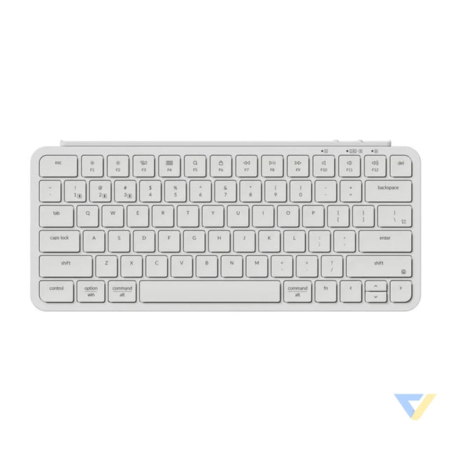 Ultra Slim Keychron B1 Pro 2.4G Wireless Keyboard (White) [B1P K8]. Wireless