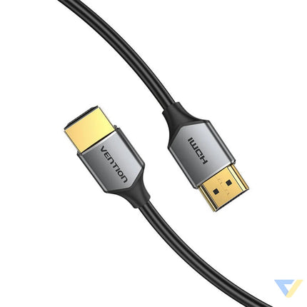 Ultra Thin HDMI Cable Vention ALEHD 0.5m 4K 60Hz (Gray) Video cables