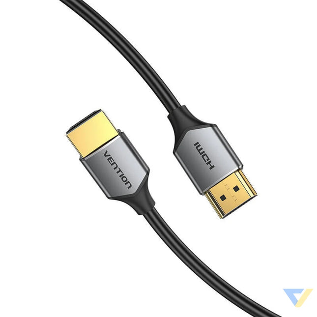 Ultra Thin HDMI Cable Vention ALEHD 0.5m 4K 60Hz (Gray) Video cables