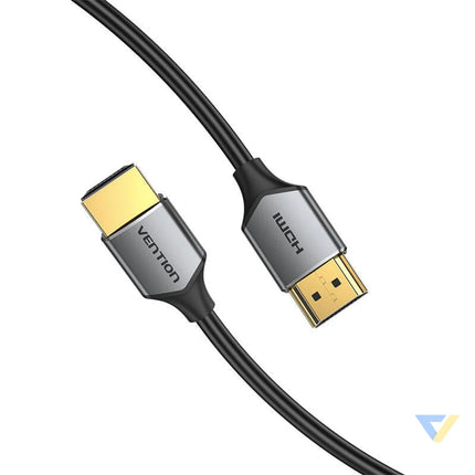 Ultra Thin HDMI Cable Vention ALEHH 2m 4K 60Hz (Gray) Video cables