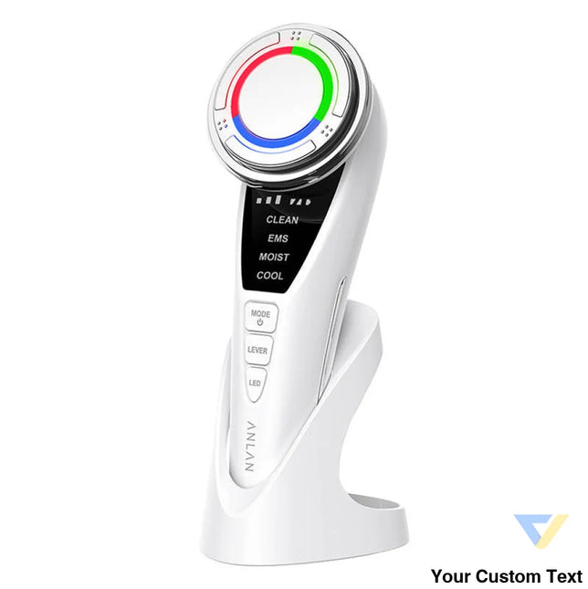 Ultrasonic facial massager with light therapy ANLAN 01 ADRY15 001 Massagers