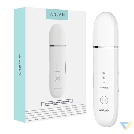 Ultrasonic Skin Scrubber ANLAN ALCPJ07 02 (white) Cavitation peeling