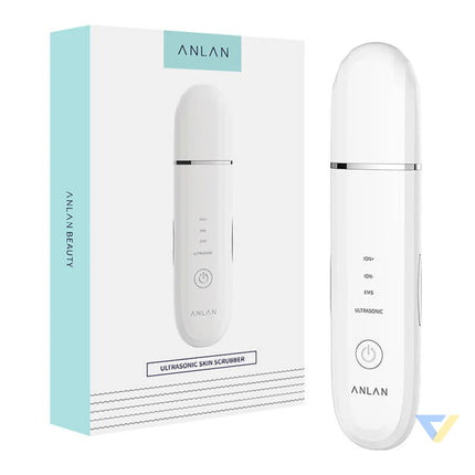 Ultrasonic Skin Scrubber ANLAN ALCPJ07 02 (white) Cavitation peeling