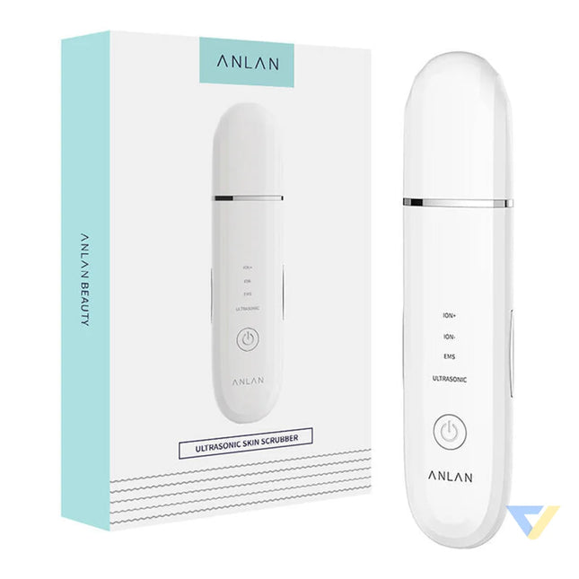 Ultrasonic Skin Scrubber ANLAN ALCPJ07 02 (white) Cavitation peeling