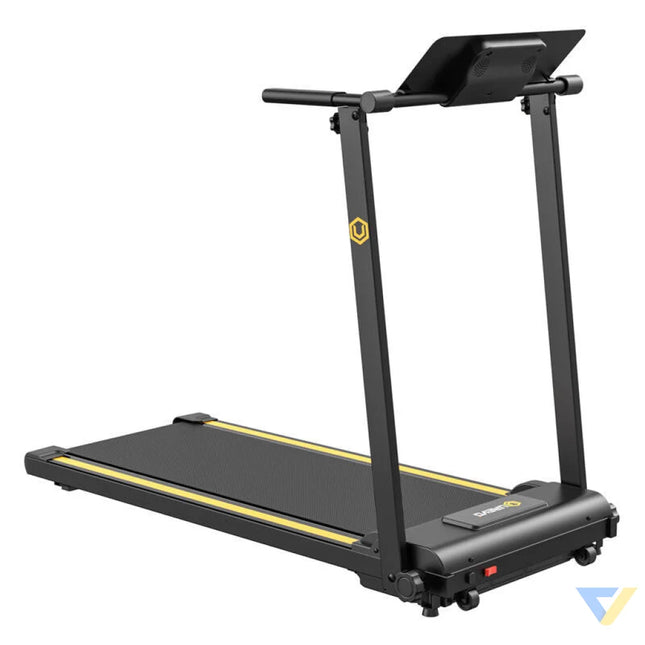 UREVO Foldi Mini folding electric treadmill (black and orange) Electric treadmills