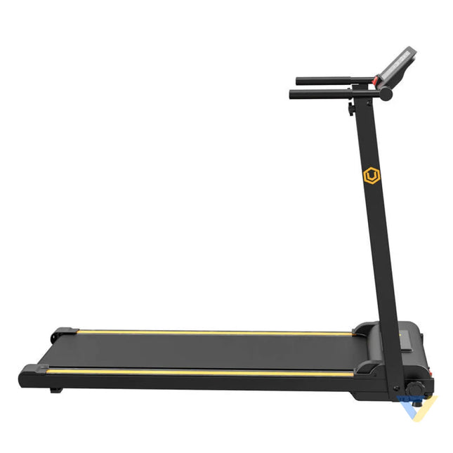 UREVO Foldi Mini folding electric treadmill (black and orange) Electric treadmills