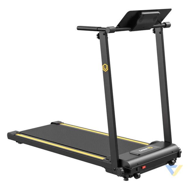 UREVO Foldi Mini folding electric treadmill (black and orange) Electric treadmills