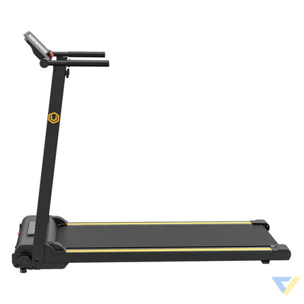 UREVO Foldi Mini folding electric treadmill (black and orange) Electric treadmills