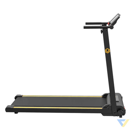 UREVO Foldi Mini folding electric treadmill (black and orange) Electric treadmills