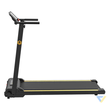 UREVO Foldi Mini folding electric treadmill (black and orange) Electric treadmills