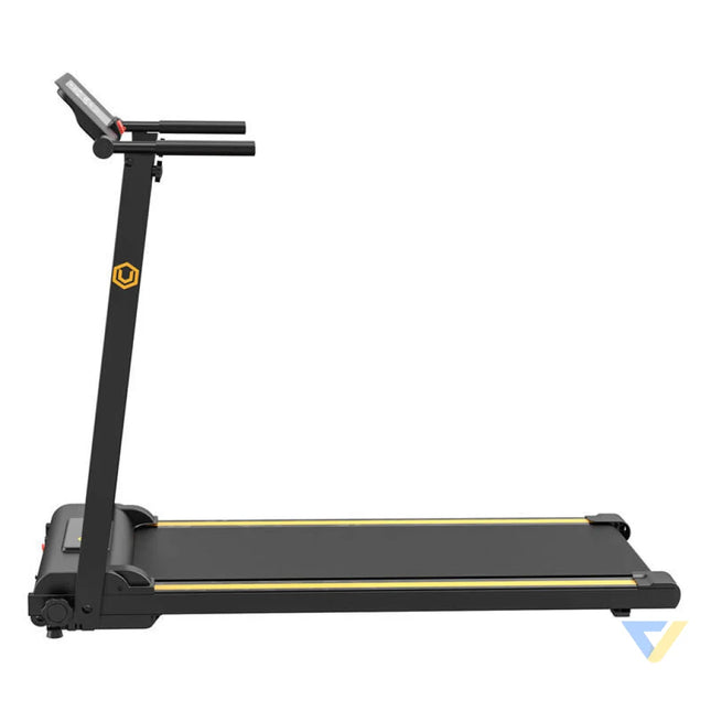 UREVO Foldi Mini folding electric treadmill (black and orange) Electric treadmills