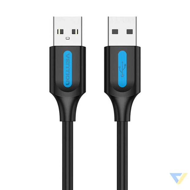 USB 2.0 cable Vention COJBH 2A 2m Black PVC USB cables