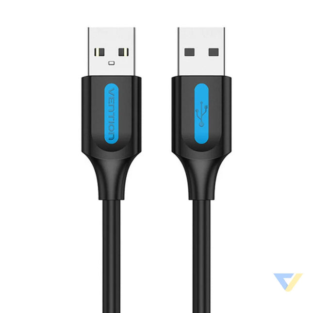 USB 2.0 cable Vention COJBH 2A 2m Black PVC USB cables