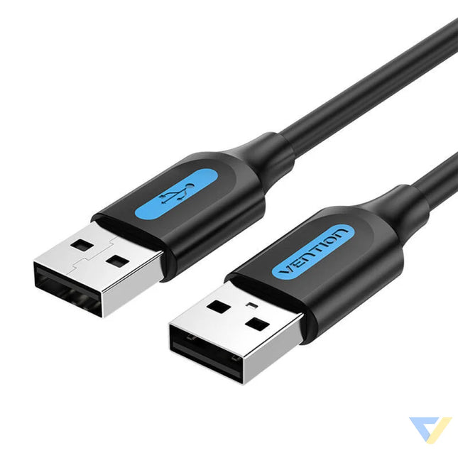 USB 2.0 cable Vention COJBH 2A 2m Black PVC USB cables