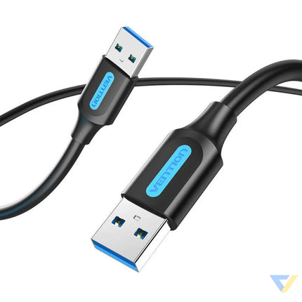 USB 3.0 cable Vention CONBH 2A 2m Black PVC USB cables