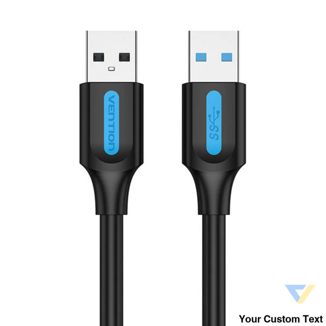 USB 3.0 cable Vention CONBH 2A 2m Black PVC USB cables