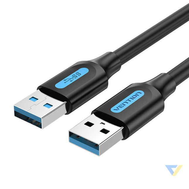 USB 3.0 cable Vention CONBH 2A 2m Black PVC USB cables