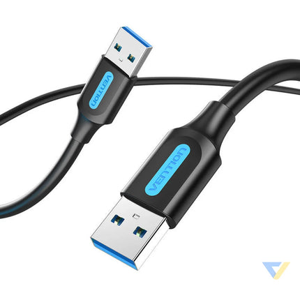 USB 3.0 cable Vention CONBH 2A 2m Black PVC USB cables