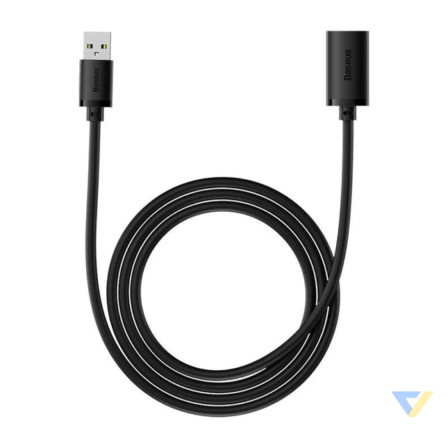 USB 3.0 Extension cable Baseus male to female AirJoy Series 1.5m (black) USB cables