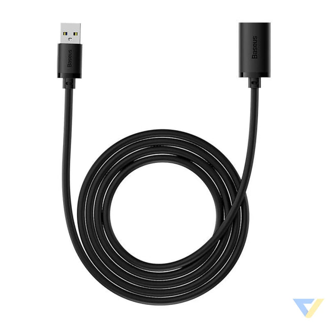 USB 3.0 Extension cable Baseus male to female AirJoy Series 2m (black) USB cables